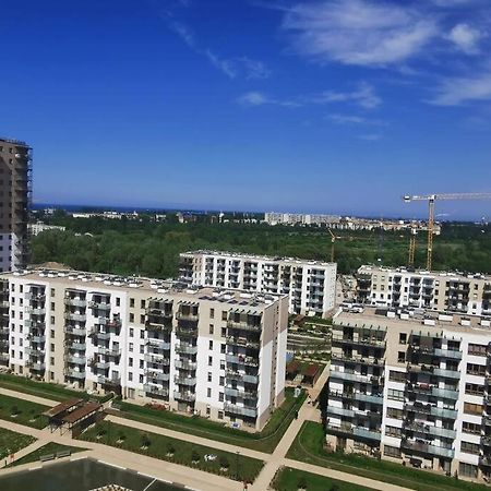 Urocze Kondominium Z Widokiem Na Morze กดัญสก์ ภายนอก รูปภาพ